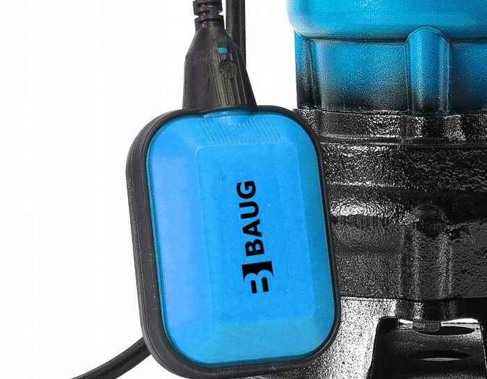 Pompa apa murdara submersibila cu cutit tocator flotor plutitor 2tol (B5201) [7]