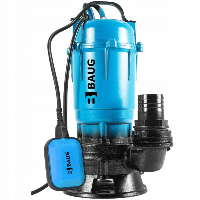 Pompa apa murdara submersibila cu cutit tocator flotor plutitor 2tol (B5201) [5]