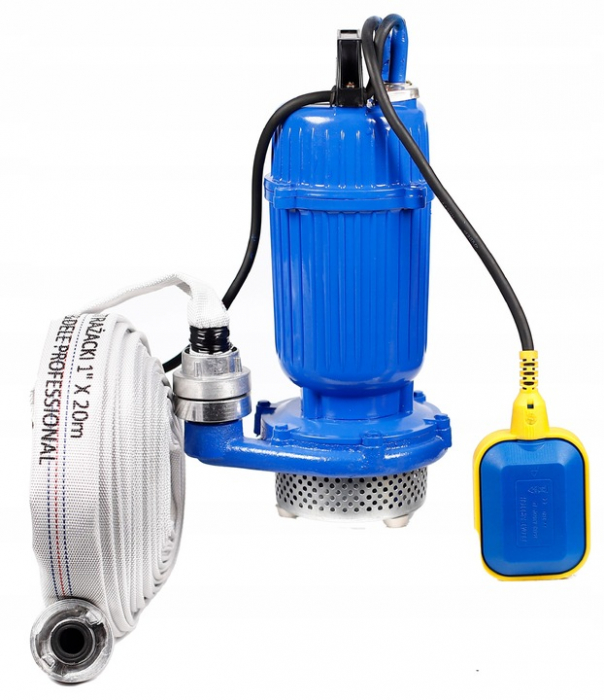 Pompa apa submersibila cu sita 20m cu plutitor 12.5m³h (PU206W+20M) [2]