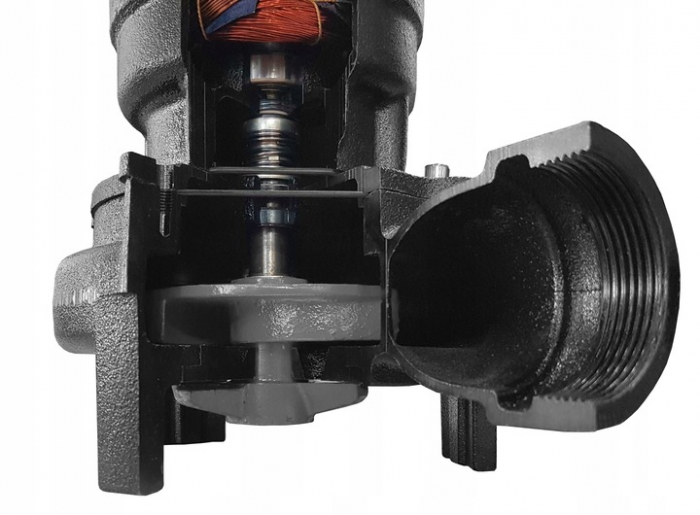 Pompa apa submersibila murdara cu tocator cutit exterior 3265W + furtun pompieri 20m (CP-5509+20M) [6]