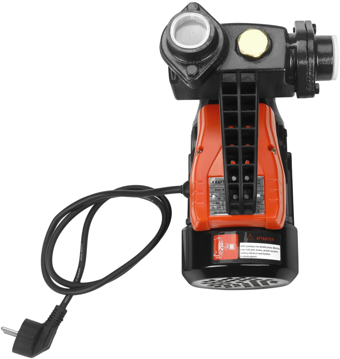 Pompa apa suprafata hidrofor 570W 37L/min 1 tol refulare 35 m aspiratie 6m (KD805) [7]