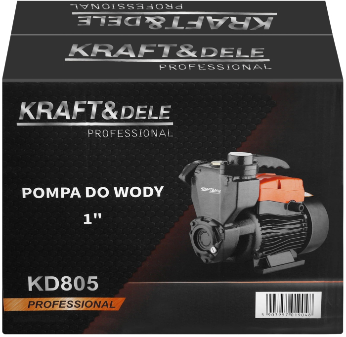 Pompa apa suprafata hidrofor 570W 37L/min 1 tol refulare 35 m aspiratie 6m (KD805) [14]