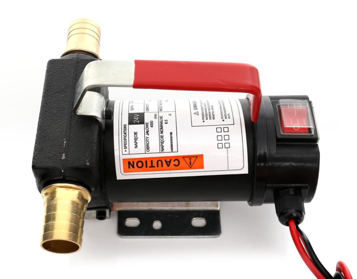 Pompa auto pentru transfer combustibil motorina lichide 24V 40Lmin (KD1160) [12]