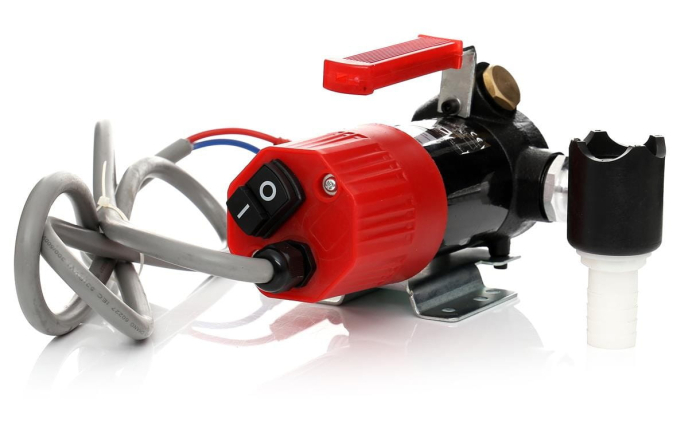 Pompa auto pentru transfer combustibil motorina lichide 24V 60Lmin (KD1162) [7]