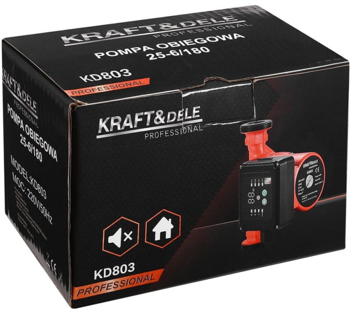 Pompa circulare recirculare apa 25-6/180 cu panou control (KD803) [3]