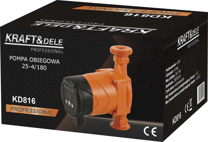 Pompa de circulatie 55 l/min, 230V, inaltime de pompare 3-6 m (KD816) [14]