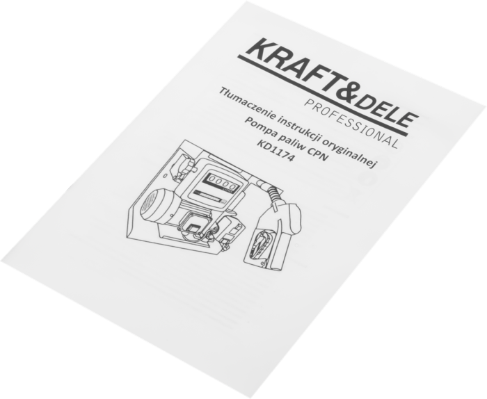 Pompa de combustibil automata distribuitorul de ulei 75L min + accesorii (KD1174) [8]