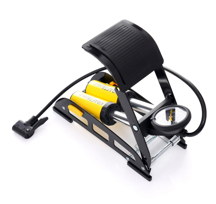 Pompa de picior cu manometru, 44 x 110 mm (KD11824) [7]