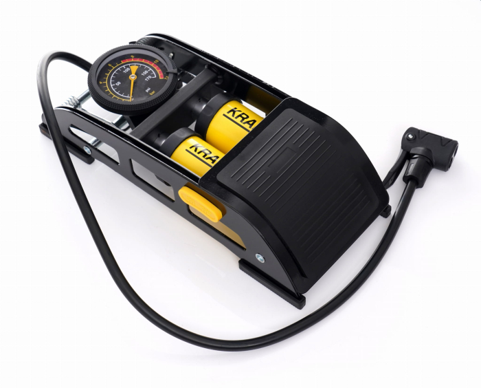 Pompa de picior cu manometru, 44 x 110 mm (KD11824) [10]