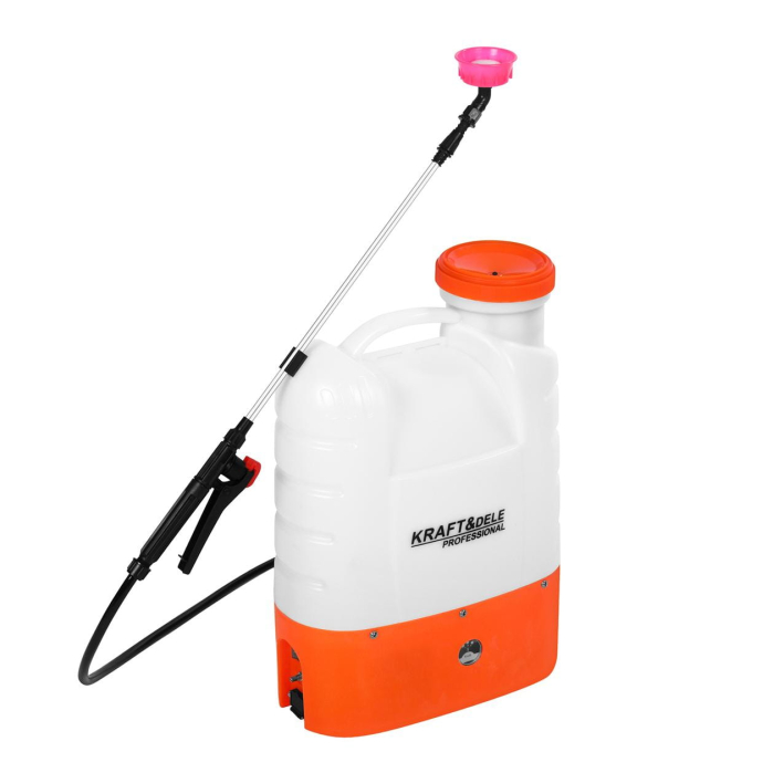 Pompa de stropit 16L 12V 8Ah cu acumulator pulverizator pe baterie + accesorii (KD2032) [3]