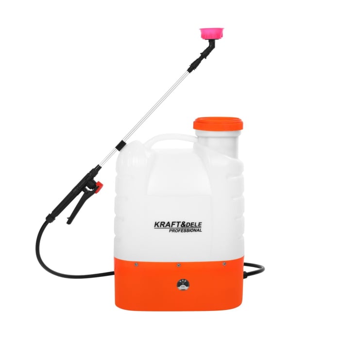 Pompa de stropit 16L 12V 8Ah cu acumulator pulverizator pe baterie + accesorii (KD2032) [2]