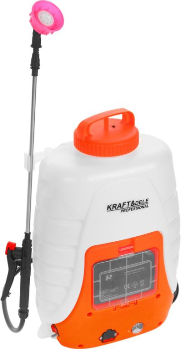 Pompa de stropit 18L 12V 8Ah cu acumulator pulverizator pe baterie + accesorii (KD2031) [3]