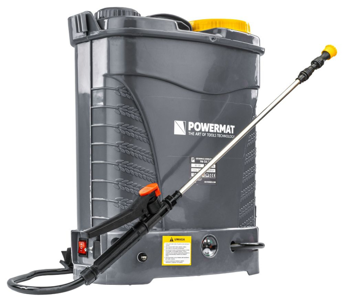 Pompa de stropit cu acumulator 16L Li-Ion 12V 12Ah PM0748 (PM-OA-16T) [2]