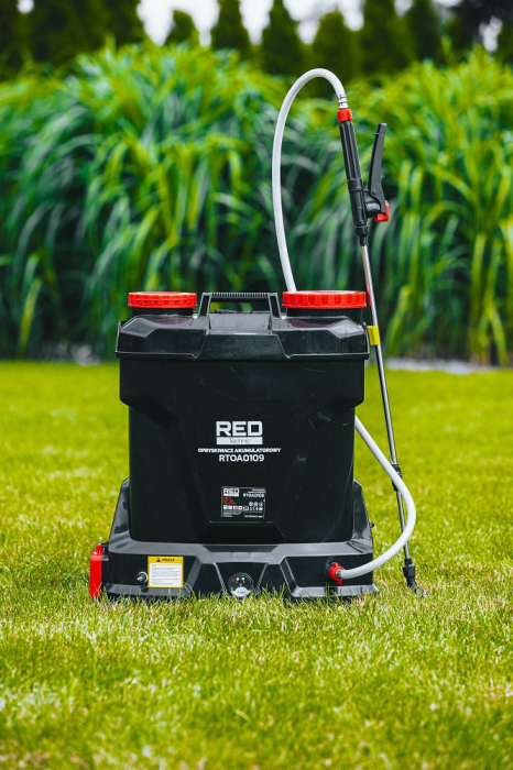 Pompa de stropit electrica 20 Litri, lance telescopica, set 4 duze si garnituri (RTOA0109) [13]