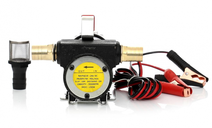 Pompa electrica transfer ulei combustibil lichid 12V 40Lmin (KD1159) [3]