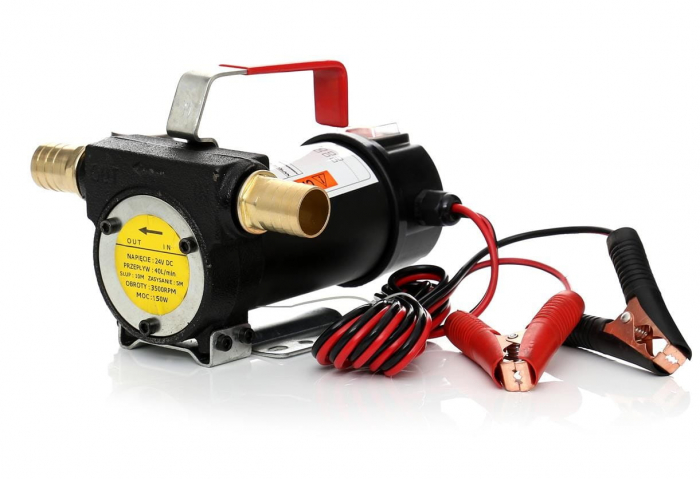 Pompa electrica transfer ulei combustibil lichid 12V 40Lmin (KD1159) [1]