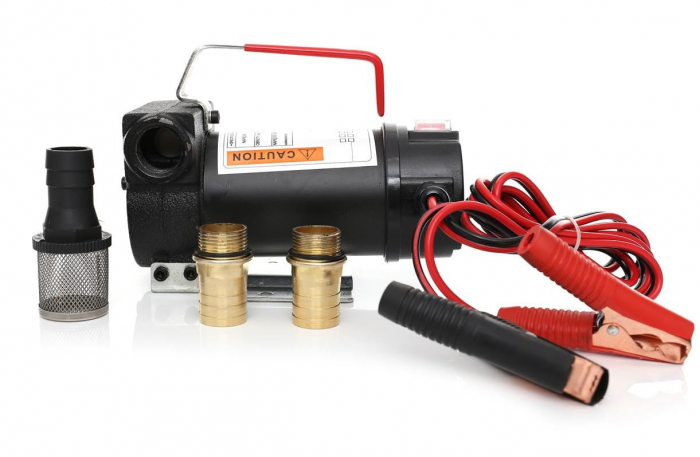 Pompa electrica transfer ulei combustibil lichid 12V 40Lmin (KD1159) [2]