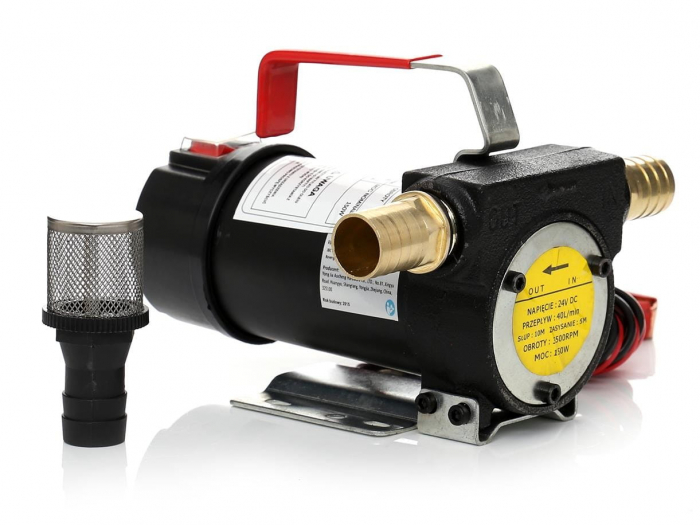 Pompa electrica transfer ulei combustibil lichid 12V 40Lmin (KD1159) [6]