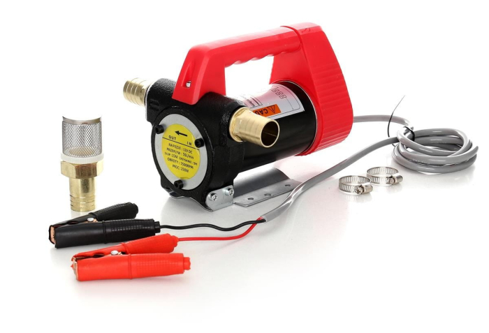 Pompa electrica transfer ulei combustibil lichid 12V 55Lmin (KD1168) [8]