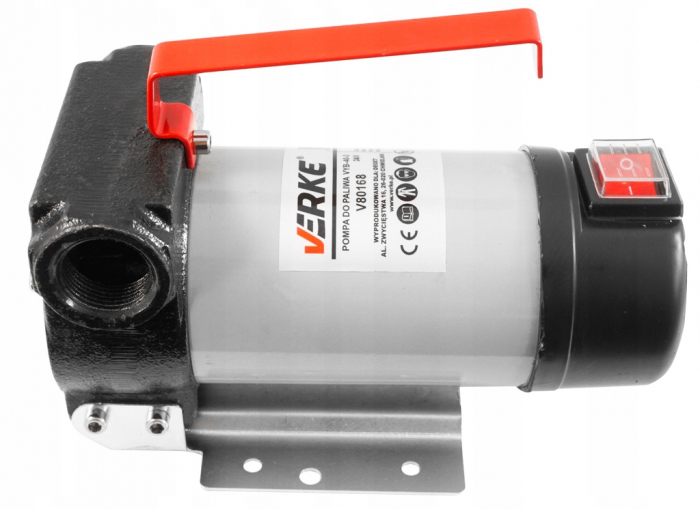 Pompa electrica transfer ulei combustibil lichid 24V 50Lmin (V80168) [10]