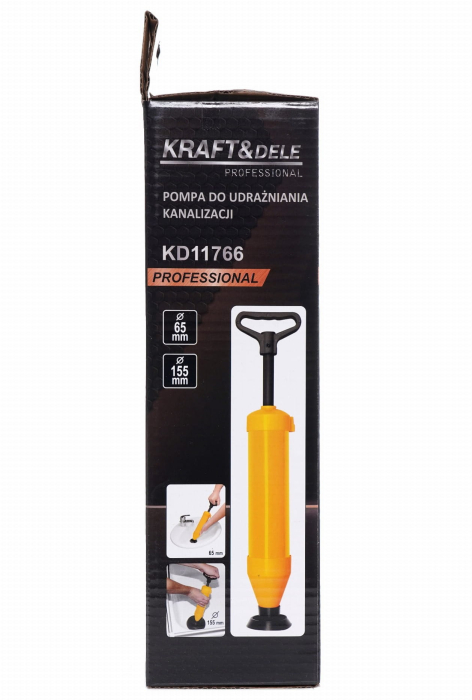 Pompa manuala pentru desfundarea canalizarii (KD11766) [8]