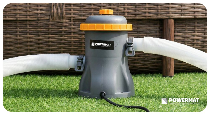 Pompa piscina cu filtru 1250 l h 16W conexiune 32 mm tip I PM1512 (PM-PFDB-16T) [30]