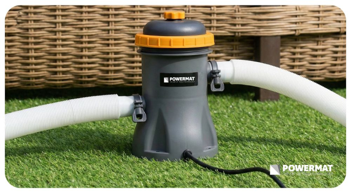 Pompa piscina cu filtru 1250 l h 16W conexiune 32 mm tip I PM1512 (PM-PFDB-16T) [29]