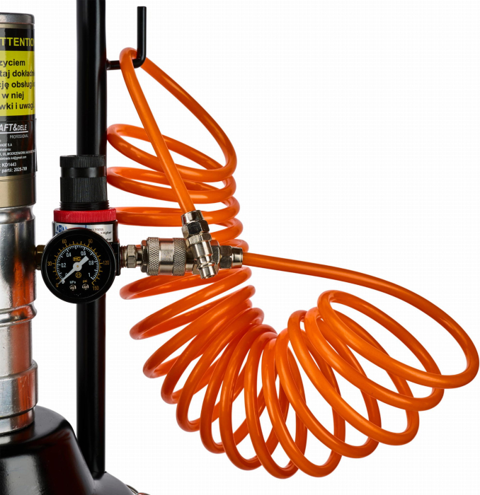 Pompa pistol gresare pneumatica 12L gresor furtun 4m (KD1443) [26]