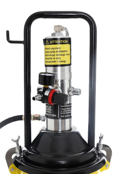 Pompa pistol gresare pneumatica 15L gresor furtun 4m (KD1444) [9]