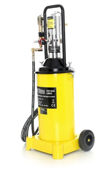 Pompa pistol gresare pneumatica 15L gresor furtun 4m (KD1444) [2]