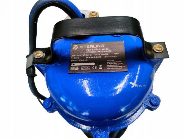 Pompa submersibila apa murdara 3200W (STPW3200) [8]