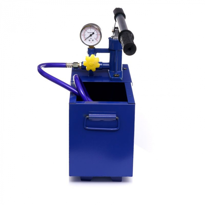 Pompa testare presiune in instalatii apa ulei 50bar 0-40kg 30ml 12L (KD10479) [5]