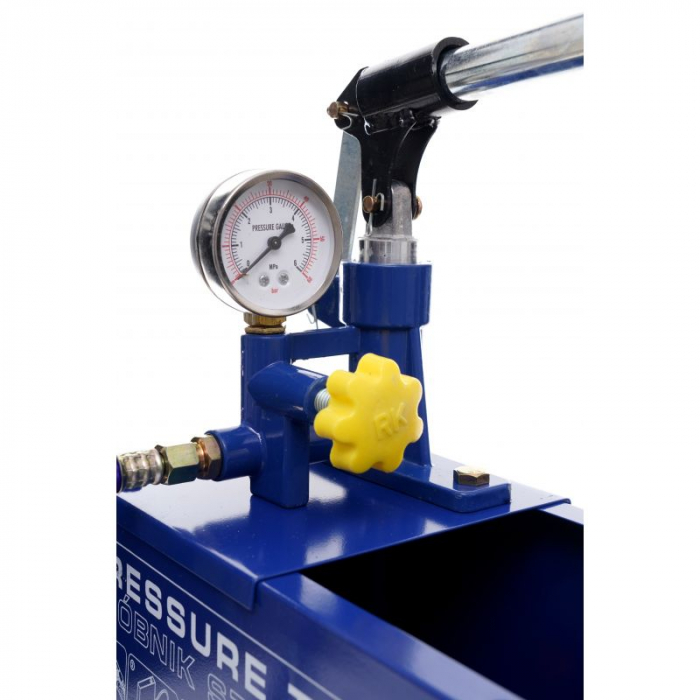 Pompa testare presiune in instalatii apa ulei 50bar 0-40kg 30ml 12L (KD10479) [11]