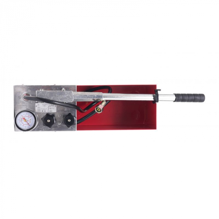 Pompa testare presiune in instalatii apa ulei 50bar 0-50kg 45ml 12L (KD10478) [14]