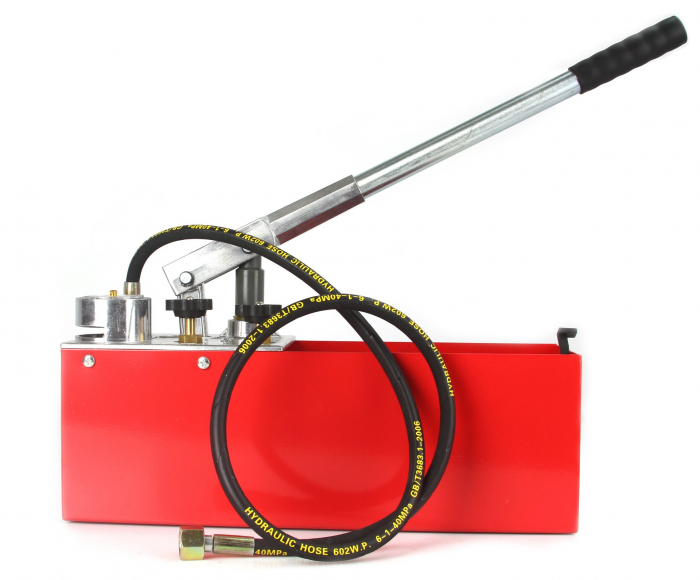 Pompa testare presiune in instalatii apa ulei 50bar 0-50kg 45ml 12L (M55256) [1]