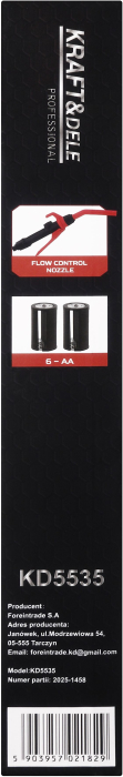 Pompa transfer lichide cu baterii 8.3 l min pentru combustibil si apa (KD5535) [14]
