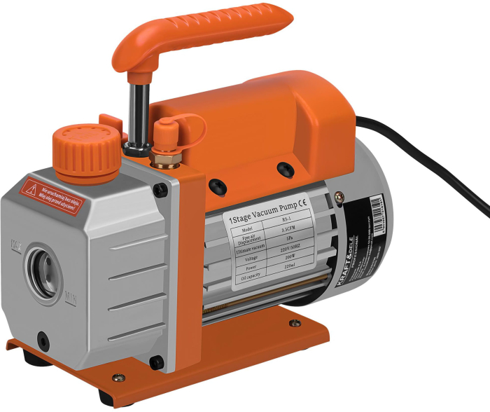 Pompa vacuum 200W cu camera vacuum, 1440 rpm, pentru rasini, AC, service (KD11785) [4]