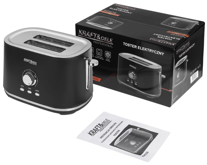 Prajitor electric de paine, 1000 W (KD4156) [2]