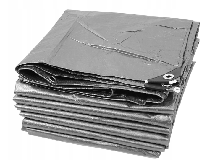 Prelata impermeabila PE 4 x 6 m, 120 g/mp, cu colturi si margini ranforsate  (V50024) [4]