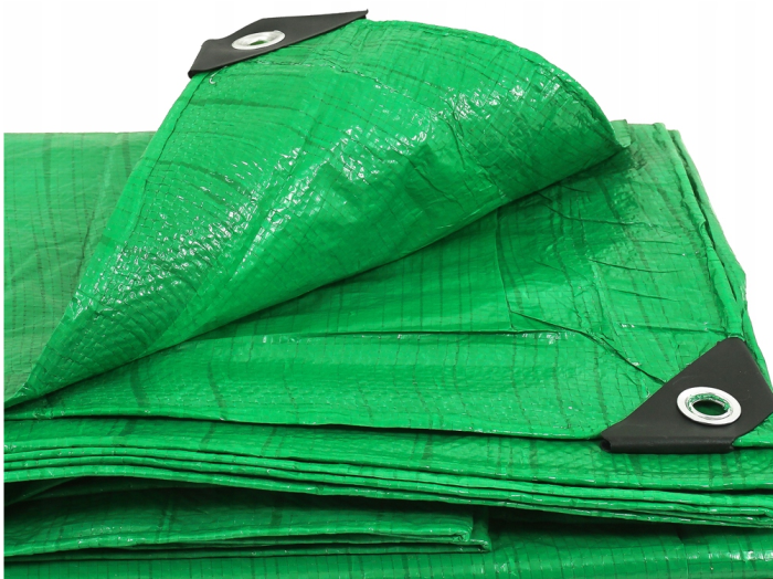 Prelata impermeabila PE 5 x 8 m, 60 g/mp, cu colturi ranforsate (V50005) [2]