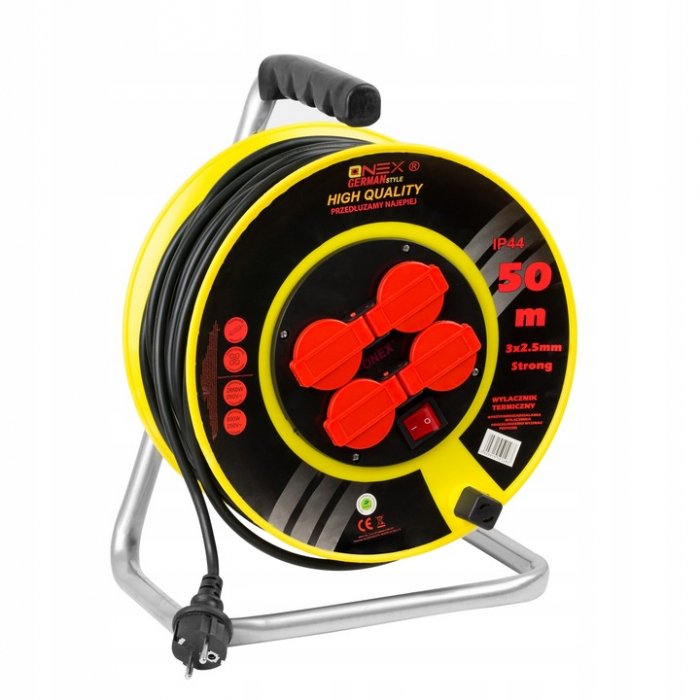 Prelungitor 50M pe rola cu tambur 3X2.5mm (OX-736) [3]