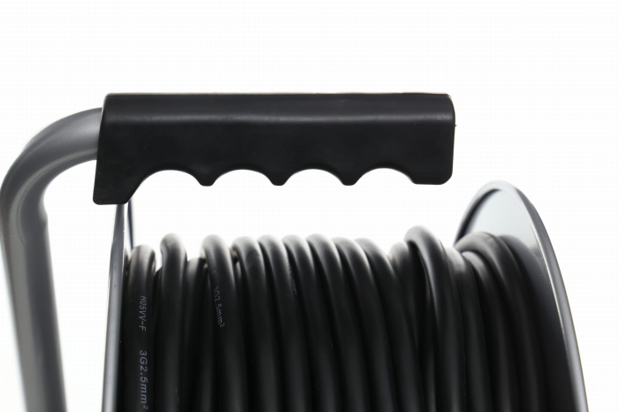 Prelungitor 50M pe rola cu tambur 3X2.5mm protectie priza (KD4022) [8]