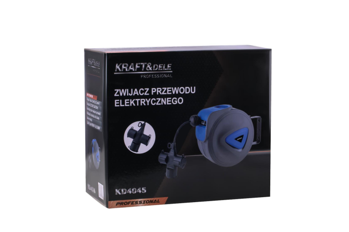 Prelungitor cu tambur bobina 3x1,5mm 10m (KD4045) [12]