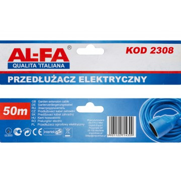 Prelungitor de gradina 1 priza 3x1.5 mm 50m IP20 (LX50M) [7]