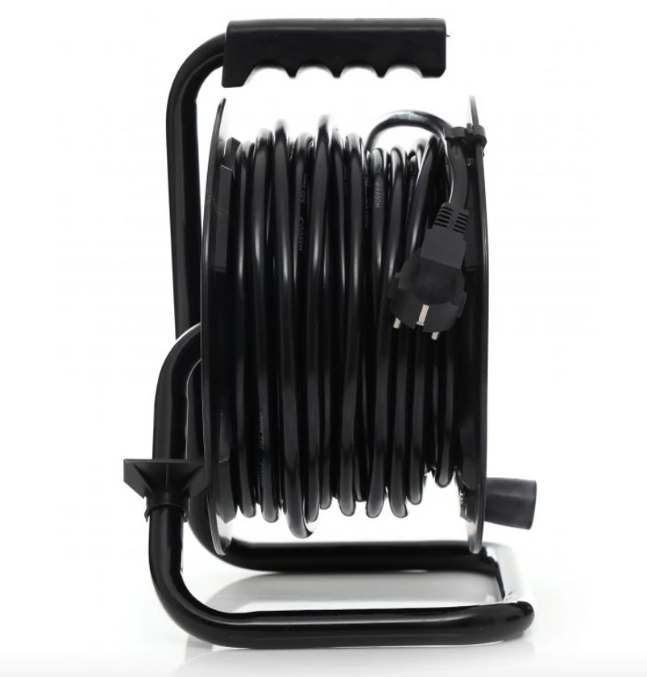 Prelungitor electric cu tambur 25m, 4 prize, 3x2.5mm², 2800W (BX-853) [6]