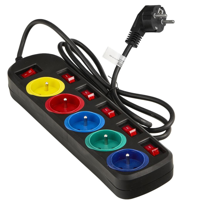 Prelungitor electric curent 1.5m 5 prize (KD4000-CZ) [5]