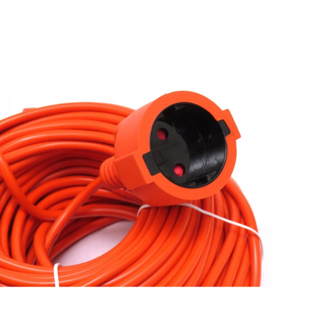 Prelungitor electric pentru gradina 20m, 3x2.5mm², portocaliu (BX-3453) [4]