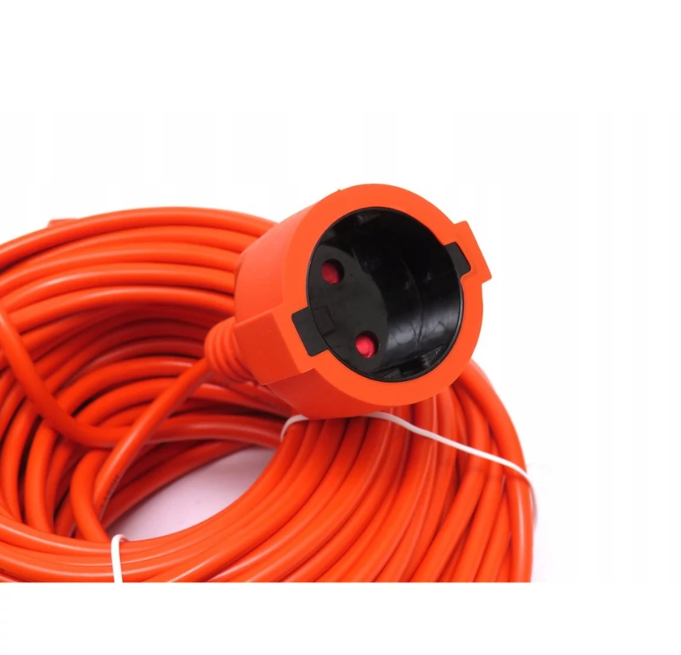 Prelungitor electric pentru gradina 50m, 3x2.5mm², portocaliu (BX-3455) [4]