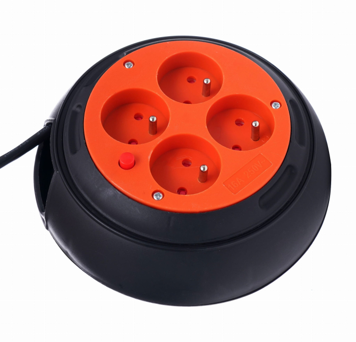 Prelungitor electric tambur curent 6m 4 prize (KD4026) [5]