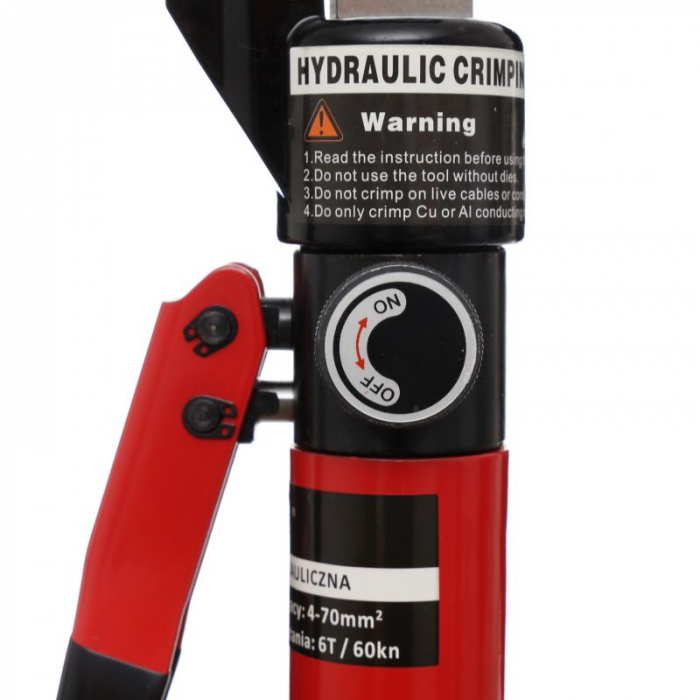 Presa Cleste hidraulic 6T pentru sertizat cabluri 4-70mm (KD10341) [3]